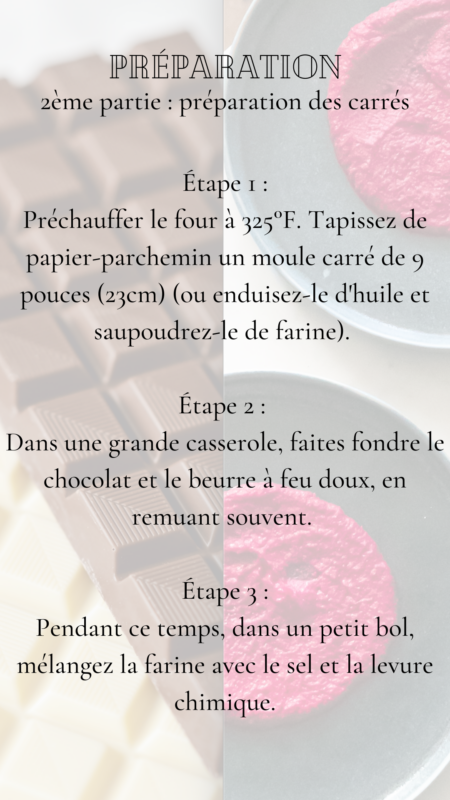Recette diététique sucrée N°2